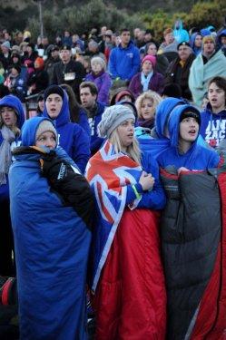 Çanakkale'de şafak yürüyüşü