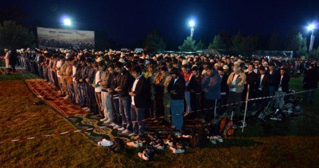 Çanakkale'de şafak yürüyüşü