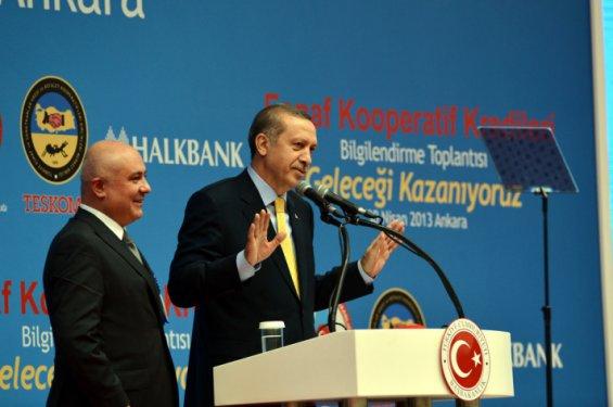 Başbakan Erdoğan TESKOMB toplantısında 