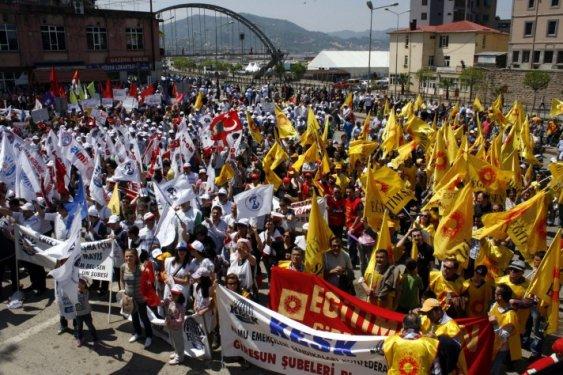 Türkiye'den 1 Mayıs manzaraları