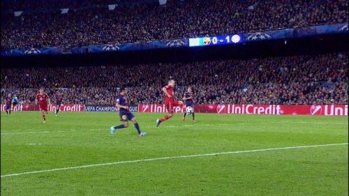 Barcelona - Bayern Münih maçından kareler