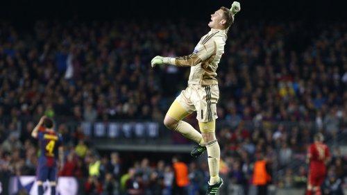 Barcelona - Bayern Münih maçından kareler