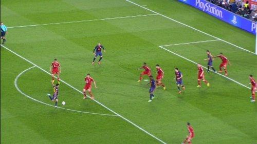 Barcelona - Bayern Münih maçından kareler