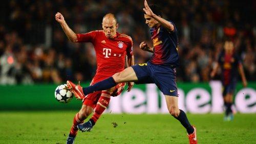 Barcelona - Bayern Münih maçından kareler