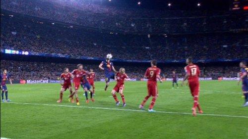 Barcelona - Bayern Münih maçından kareler