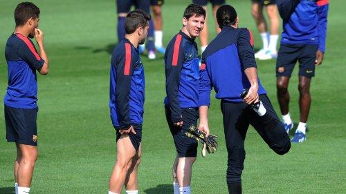 Barcelona - Bayern Münih maçından kareler