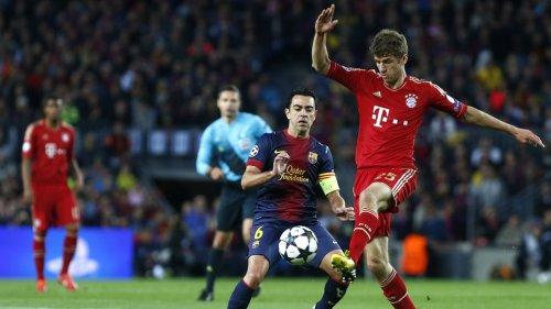 Barcelona - Bayern Münih maçından kareler