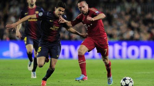 Barcelona - Bayern Münih maçından kareler