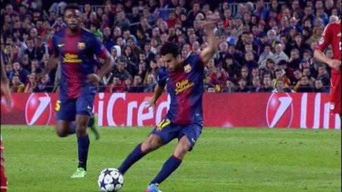 Barcelona - Bayern Münih maçından kareler