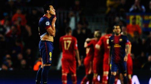 Barcelona - Bayern Münih maçından kareler