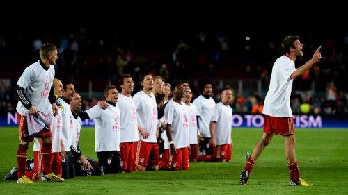Barcelona - Bayern Münih maçından kareler