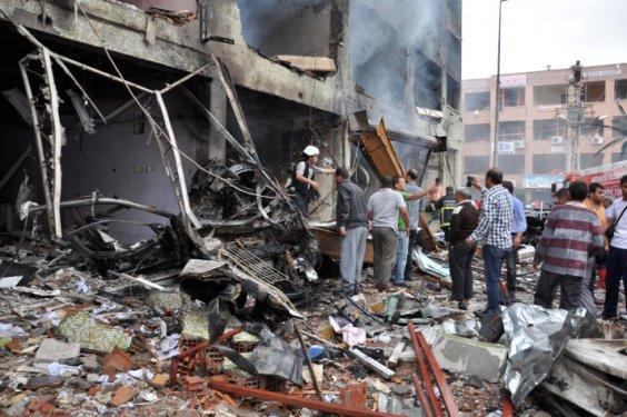 Kare kare Reyhanlı'daki patlama