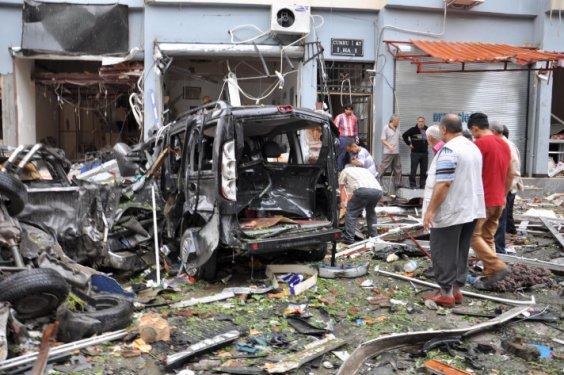 Kare kare Reyhanlı'daki patlama