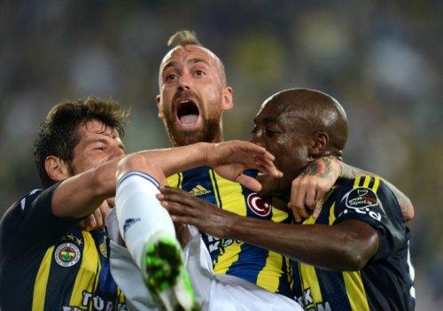 Fenerbahçe - Galatasaray maçının fotoğrafları