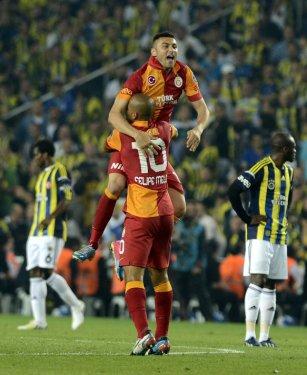 Fenerbahçe - Galatasaray maçının fotoğrafları