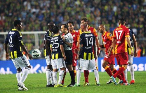 Fenerbahçe - Galatasaray maçının fotoğrafları