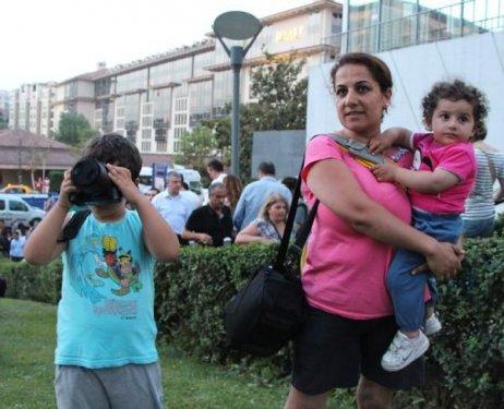 Taksim'de 5 bin kişi eylemde