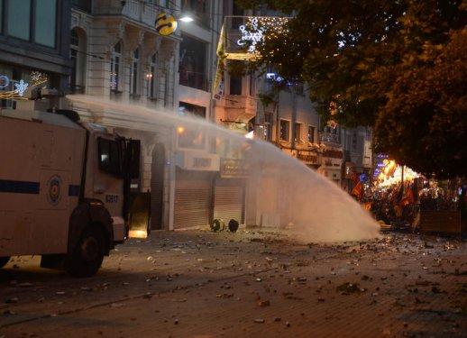 Taksim'den gece görüntüleri