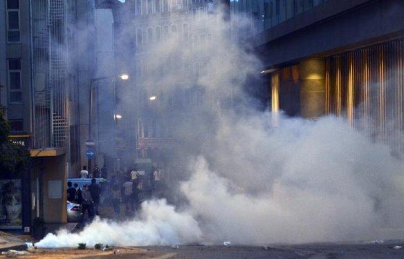 Taksim'den gece görüntüleri