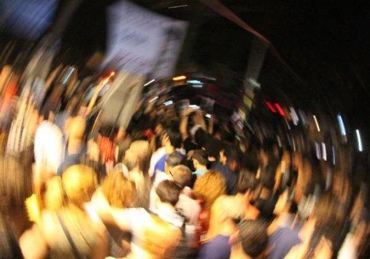 Taksim'de 5 bin kişi eylemde