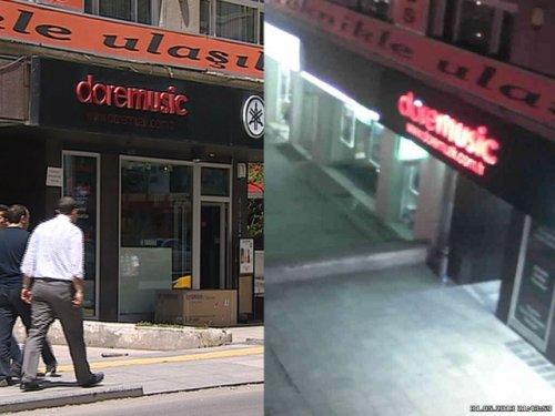 Bayrak yakma eyleminin karşılaştırmalı fotoğrafları