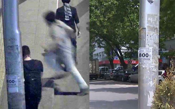 Bayrak yakma eyleminin karşılaştırmalı fotoğrafları