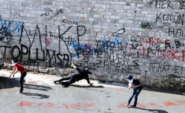 Polis Taksim'e girdi 