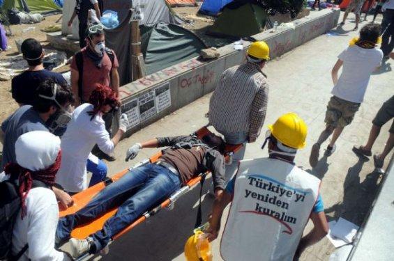 Polis Taksim'e girdi 
