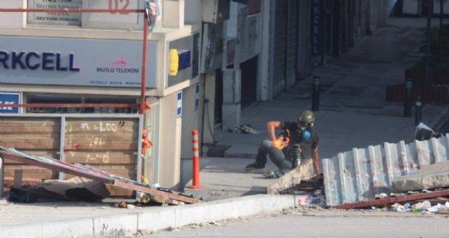 Polis Taksim'e girdi 