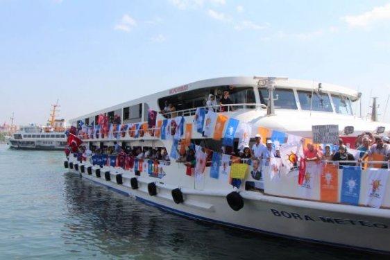 AK Partililer ile eylemcilerin slogan yarışı  - Resim 19