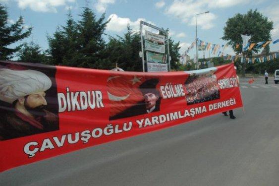 AK Partililer ile eylemcilerin slogan yarışı  - Resim 9