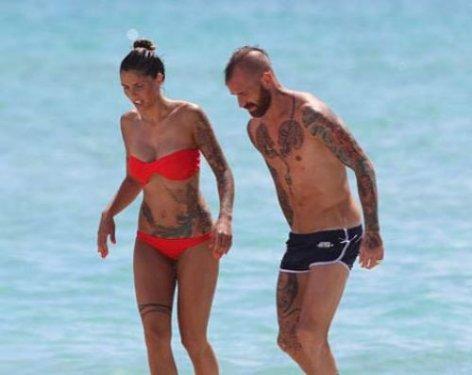 Meireles ve eşinin dövme şovu 