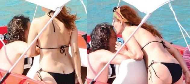 Taylan Kümeli'ye bikinisi küçük geldi