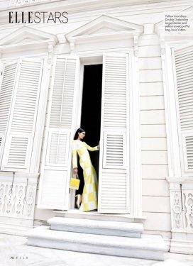 Tuba Büyüküstün Elle Arabia dergisi çekimleri