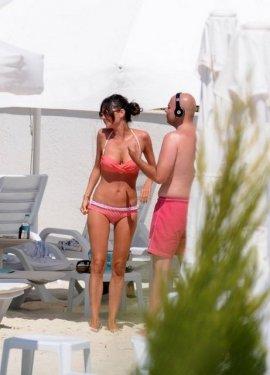 Yasemin Ergene eşiyle tatilede