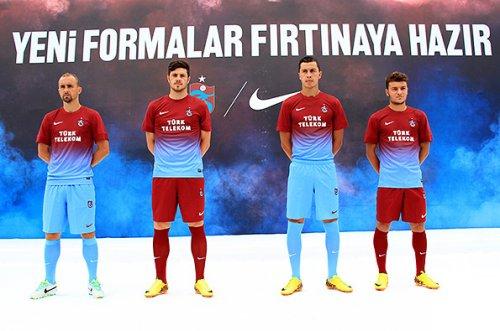 Trabzonspor'un yeni sezon formaları