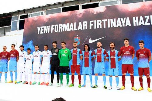 Trabzonspor'un yeni sezon formaları