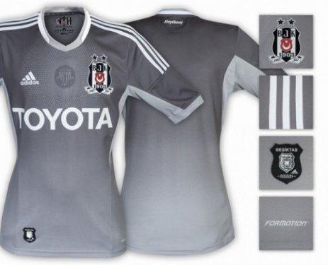 Beşiktaş'ın gri forması tanıtıldı