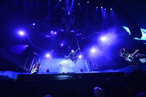İstanbul'dan Iron Maiden geçti