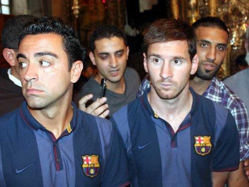 Messi kipa takıp dua etti