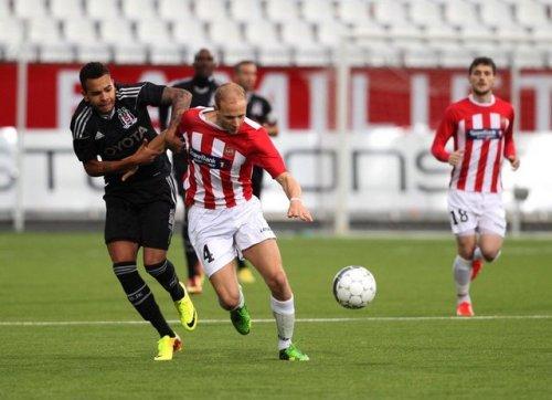 Tromsö - Beşiktaş maçından kareler