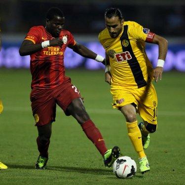 Eskişehir - Galatasaray maçından kareler