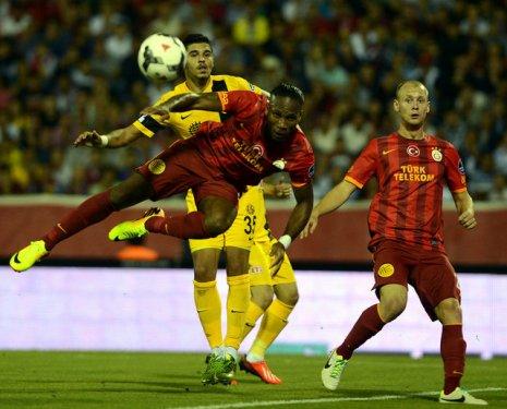 Eskişehir - Galatasaray maçından kareler