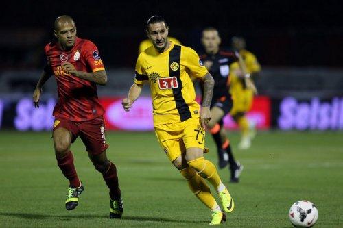 Eskişehir - Galatasaray maçından kareler