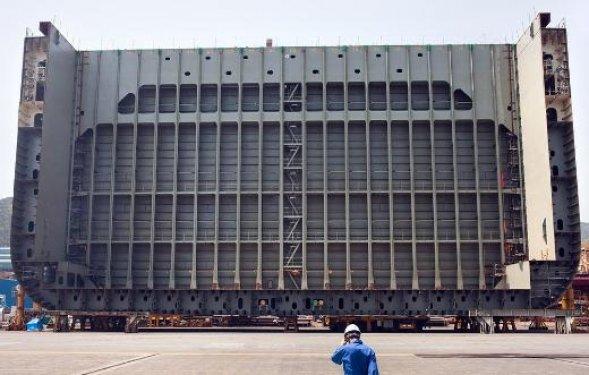  Dünyanın en büyük gemisi 