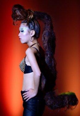 En ilginç saç modelleri