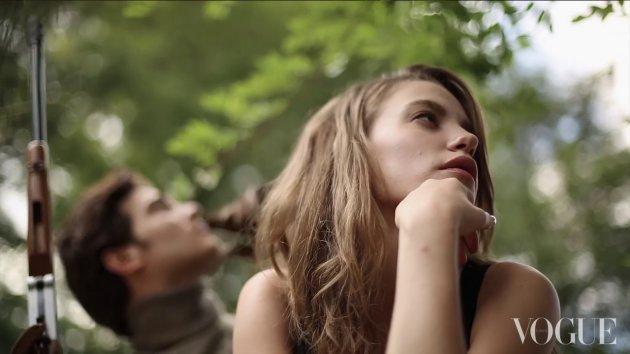 Serenay Sarıkaya ve Çağatay Ulusoy'dan genç ve asi pozlar