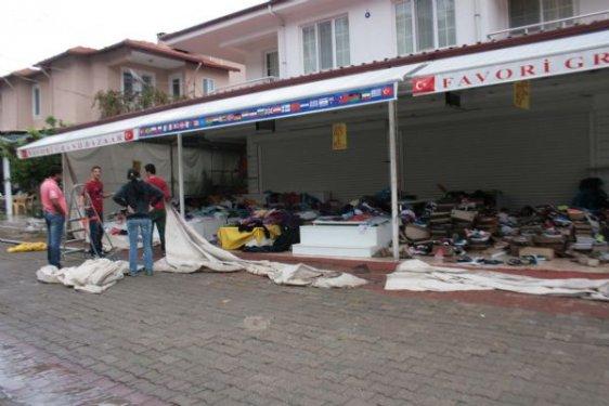 Muğla'yı hortum vurdu