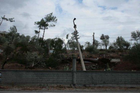 Muğla'yı hortum vurdu