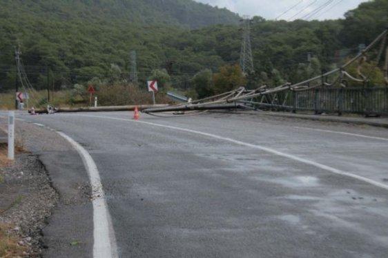 Muğla'yı hortum vurdu